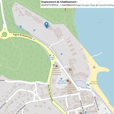 T2 Duplex Maubuisson Vue Pins Situe Au 129 Avenue Maubuisson Carcans