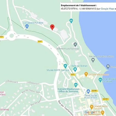 T2 Duplex Maubuisson Vue Pins Situe Au 129 Avenue Maubuisson * Carcans