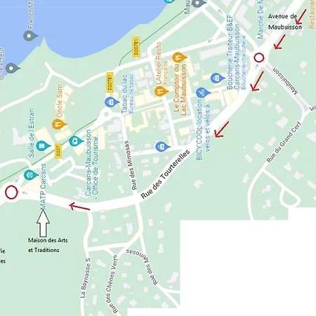 T2 Duplex Maubuisson Vue Pins Situe Au 129 Avenue Maubuisson * Carcans