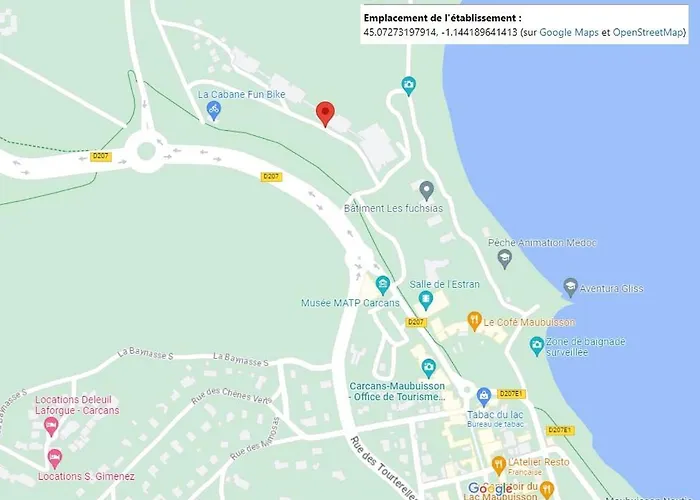 T2 Duplex Maubuisson Vue Pins Situe Au 129 Avenue Maubuisson * Carcans